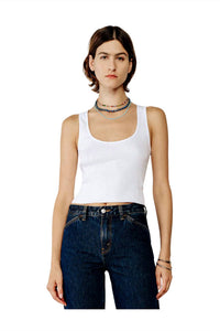 Re/Done - Cut Off Tank Top