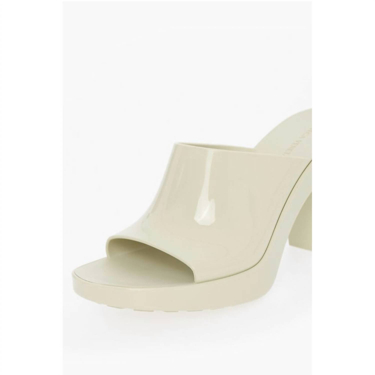 Bottega Veneta - Women's Rubber Gleam Heeled Sandals