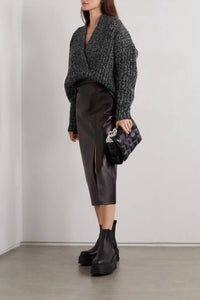 Valentino - Oversized Wool And Cashmere Blend Sweater
