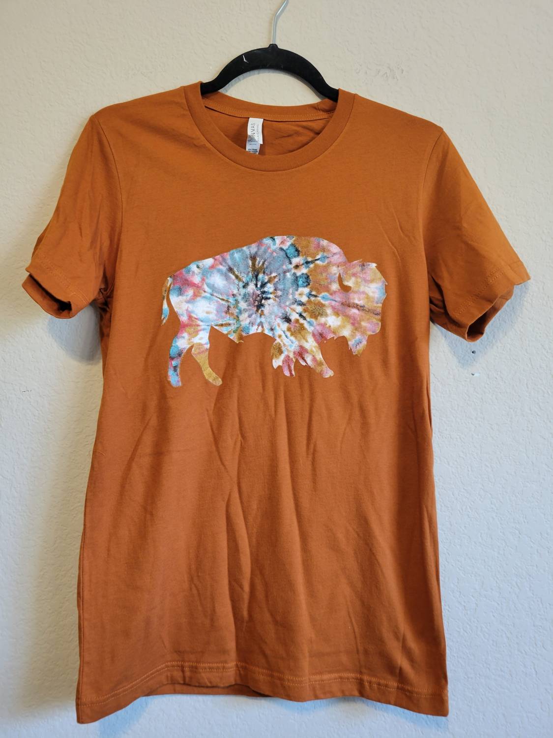 Benita Cecille - Women's The Drifter Buffalo Bright Tie Dye Buffalo Tee