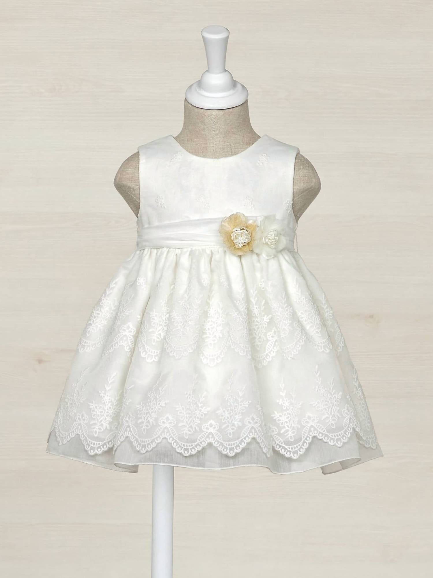 Abel & Lula - Organza Embroidered Occasion Dress