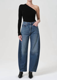 Agolde - Luna Pieced High Rise Jean