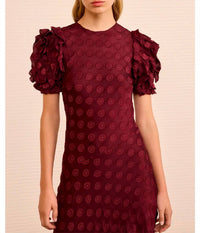 Ulla Johnson - Elvia Ruffle Sleeve Midi Dress