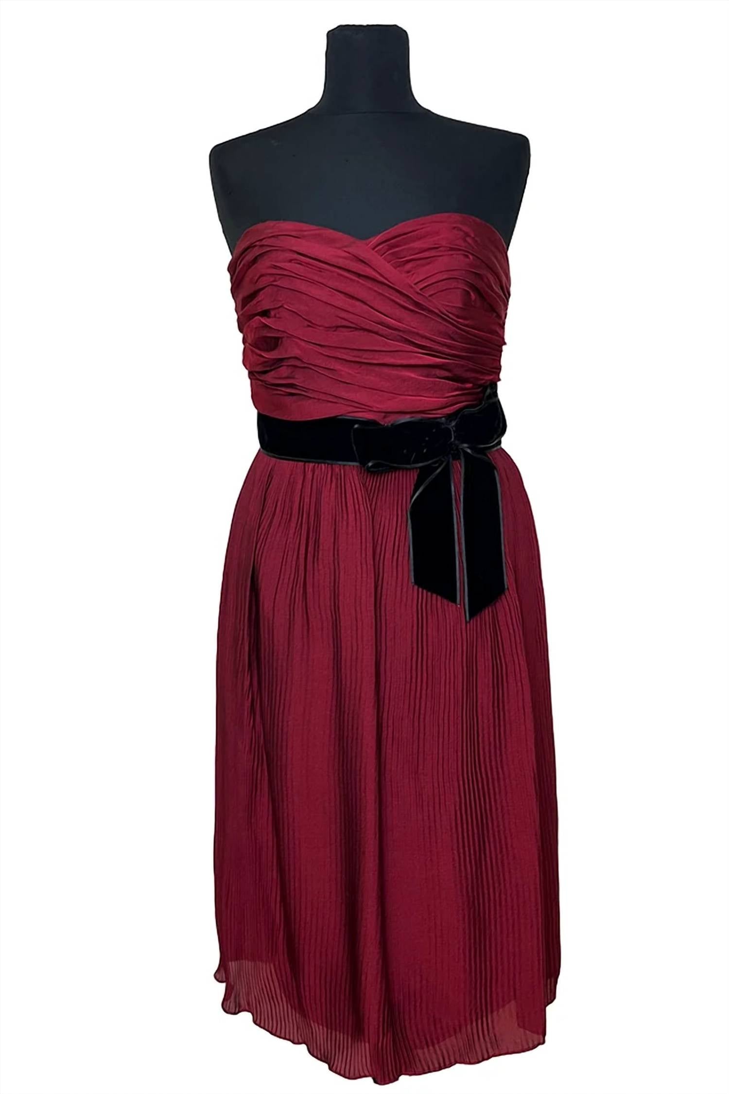 Tomaz Starewski - Empire Pleated Midi Dress