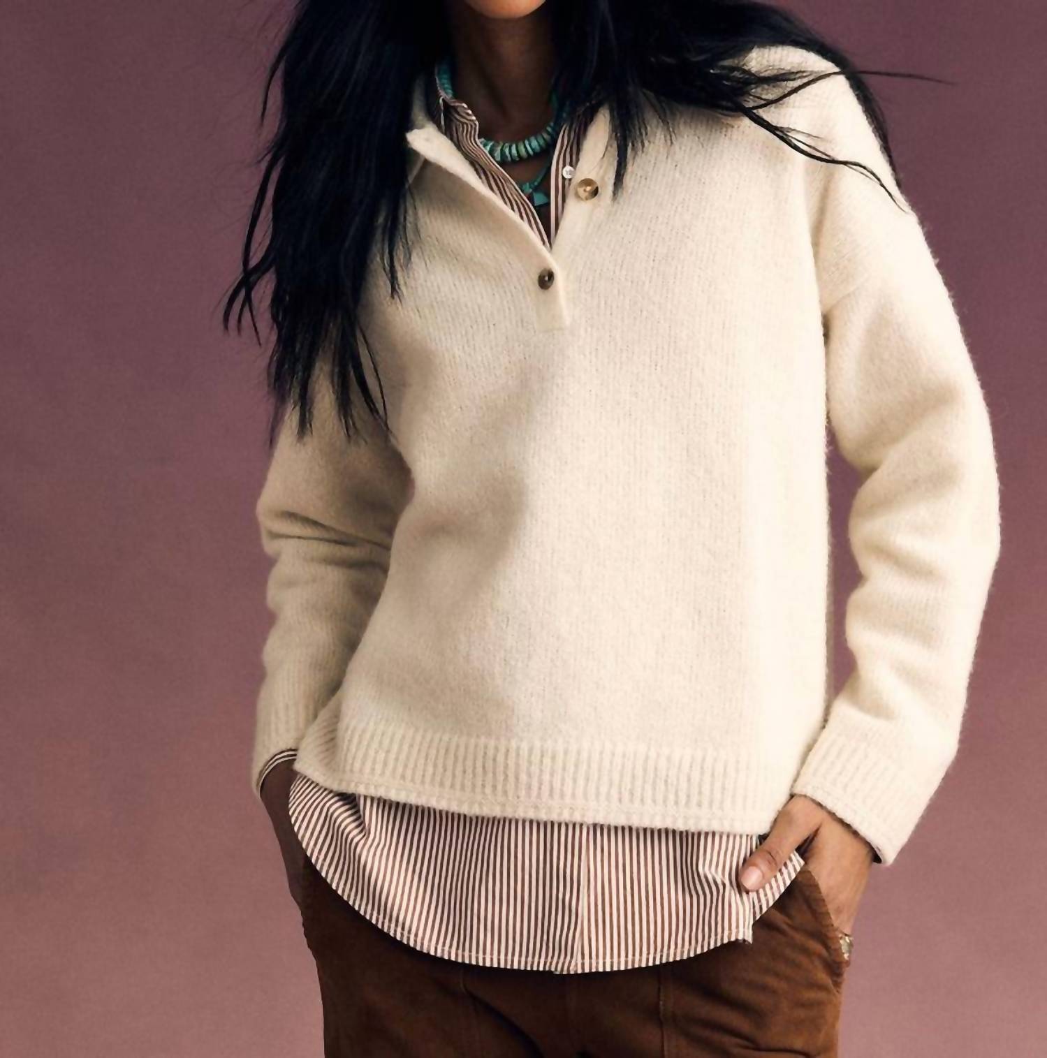 Xirena - Ethan Collared Sweater