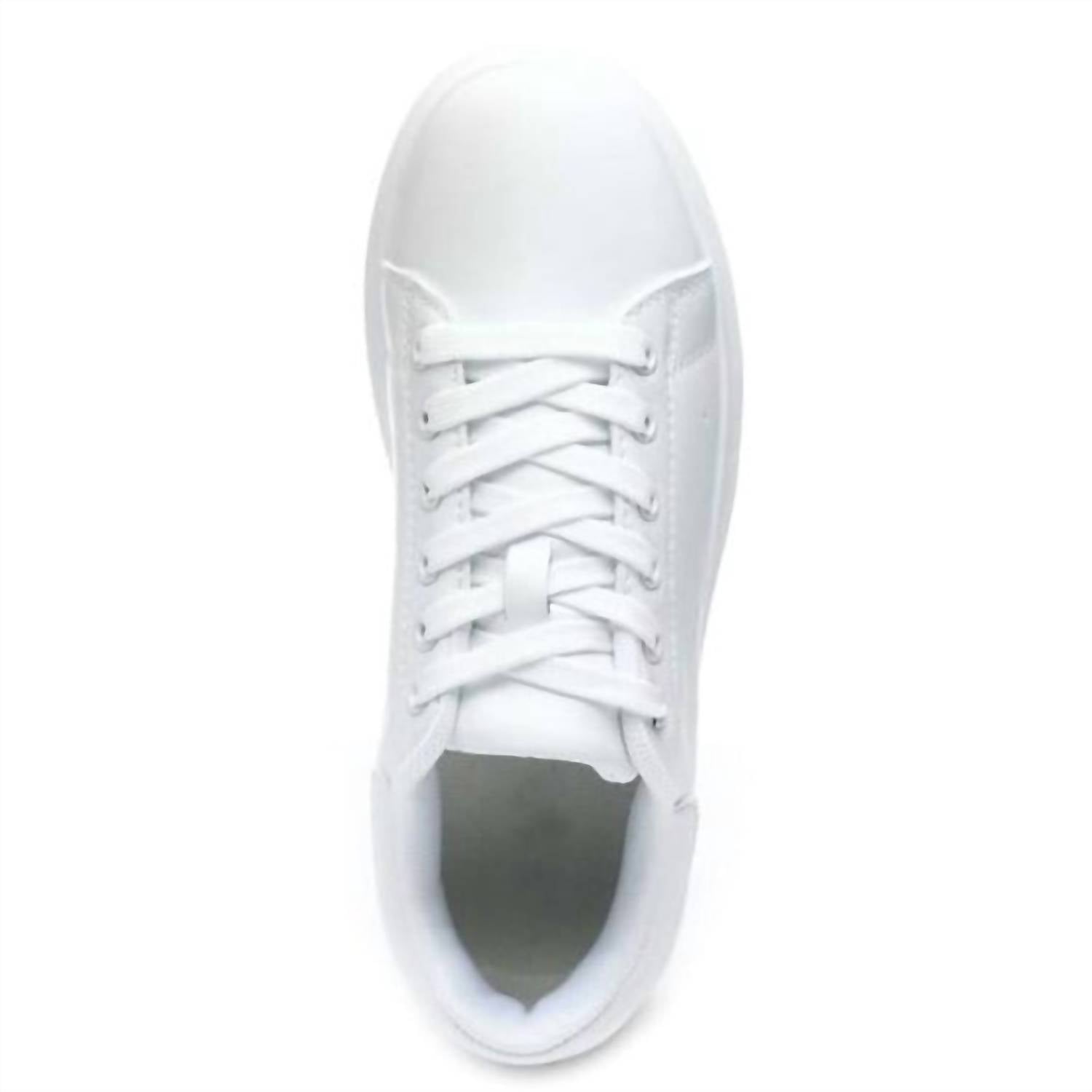 Berness Women's Platform Sneakers in white - women's sneaker - view 5