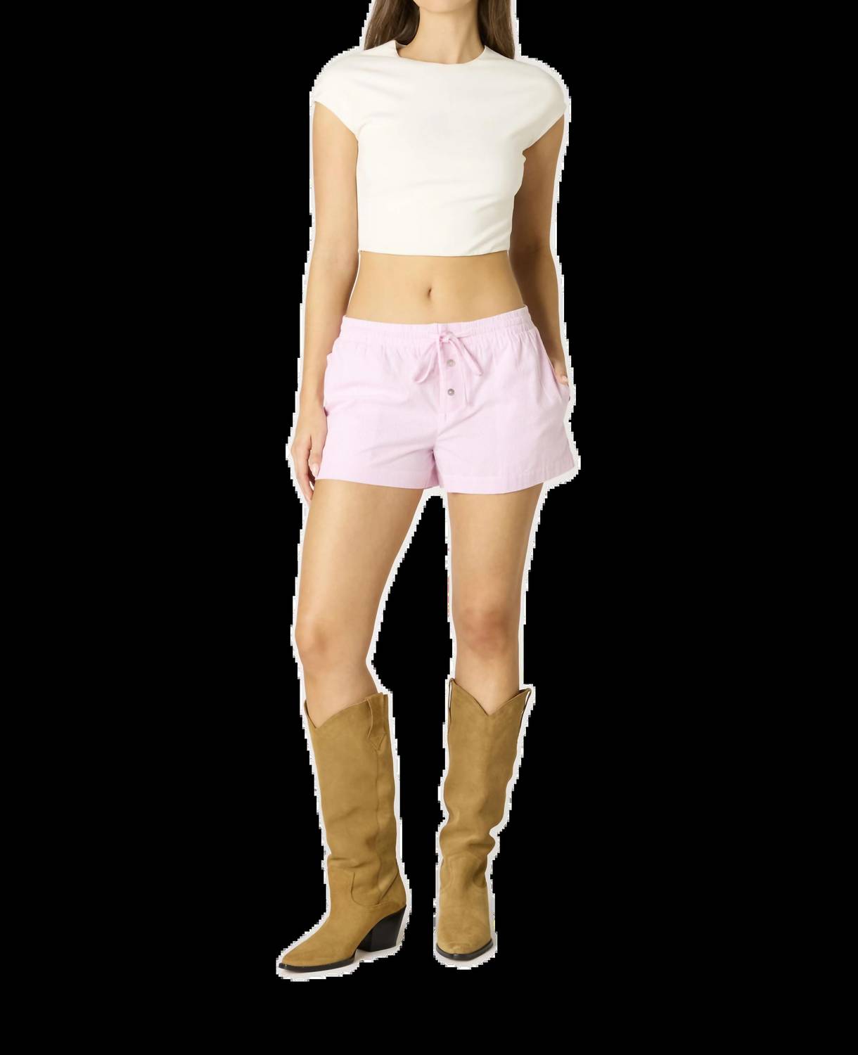 Cotton Candy La - Violet Sleep Short