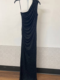Betsy & Adam - Solid Studded Long Dress