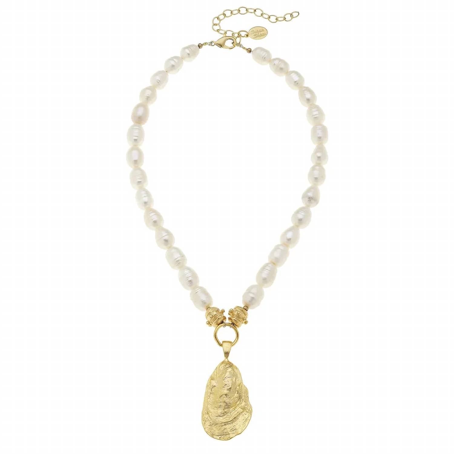 Susan Shaw - Women's Oyster and Pearl Necklace