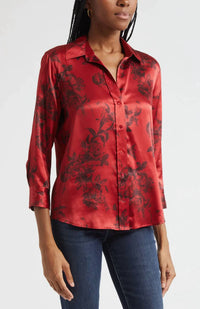 L'Agence - Dani 3/4 Sleeve Blouse