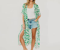 Pretty Simple - Women's Lena Leopard Kimono
