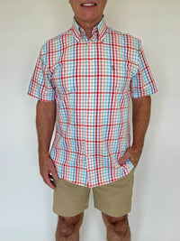 Southern Casanova - Short Sleeve Button Down Shirt