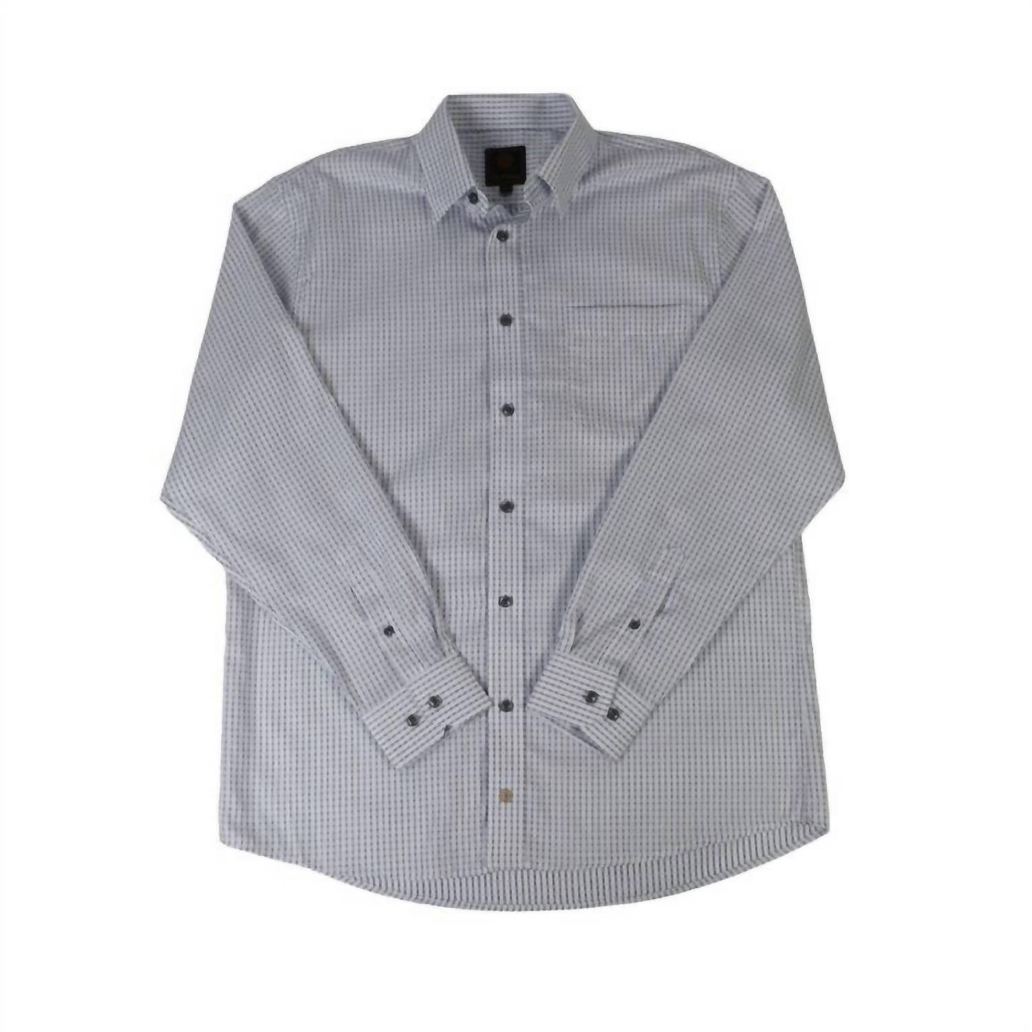F/X Fusion Men's Micro Texture Top in gray - men's long sleeve top