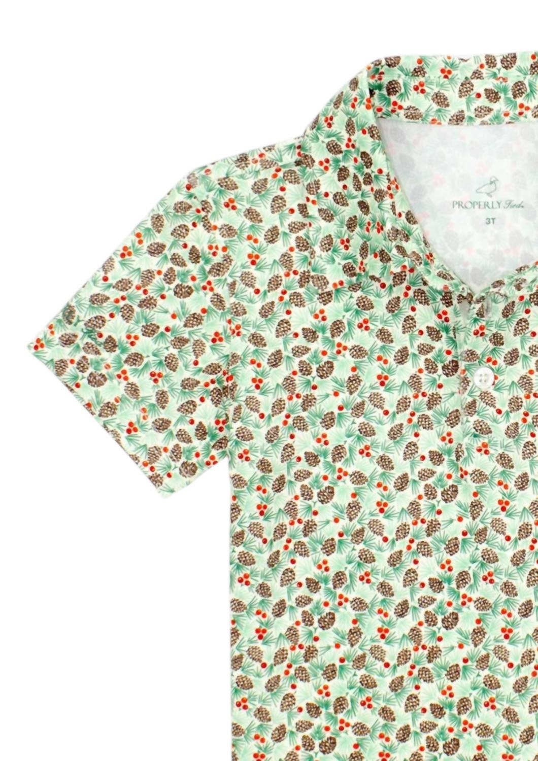 Properly Tied - Boy's Inlet Polo Shirt
