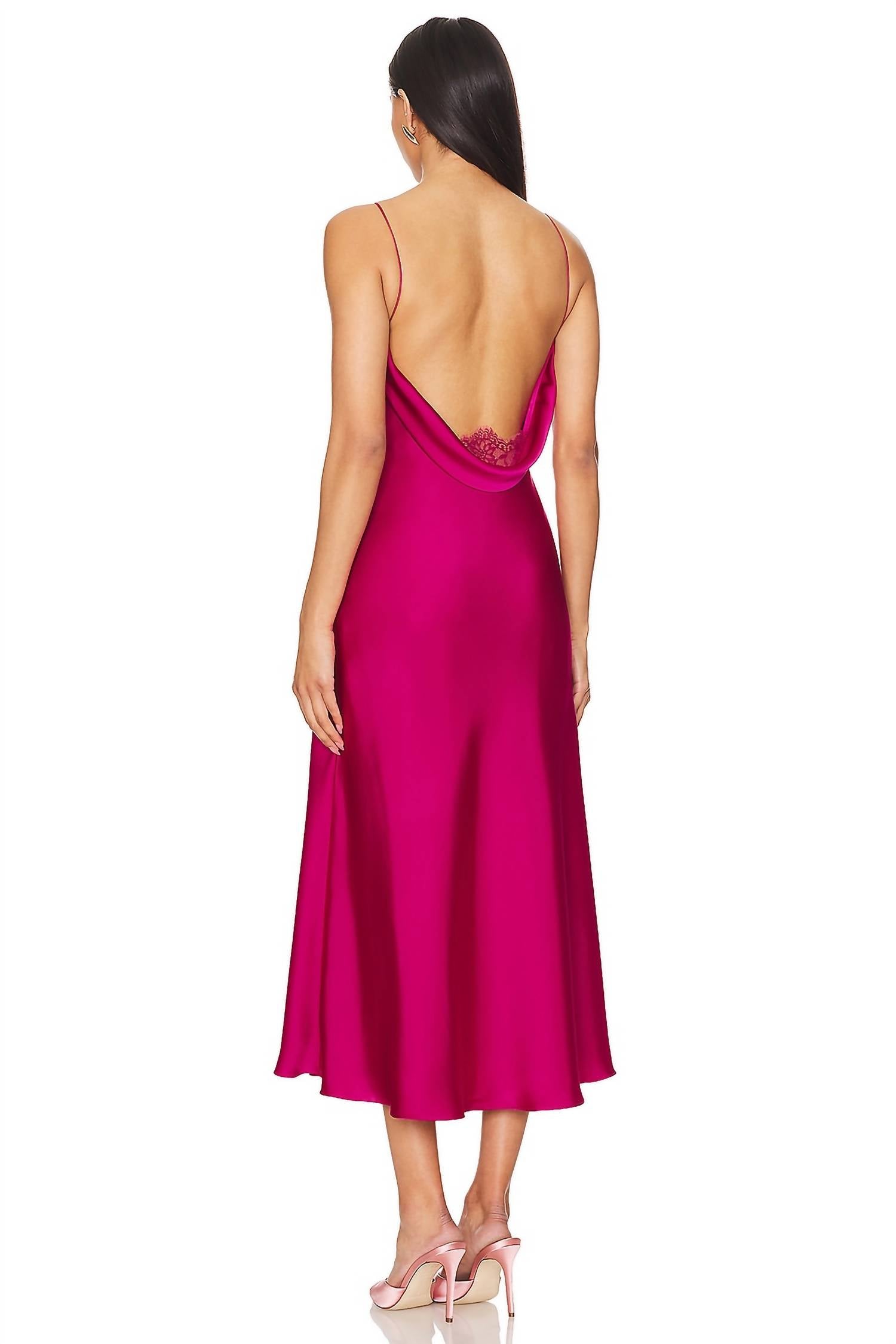 Katie May - Jessica Midi With Lace Dress