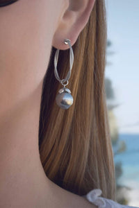 Alor - South Sea Pearl Hoop Earring