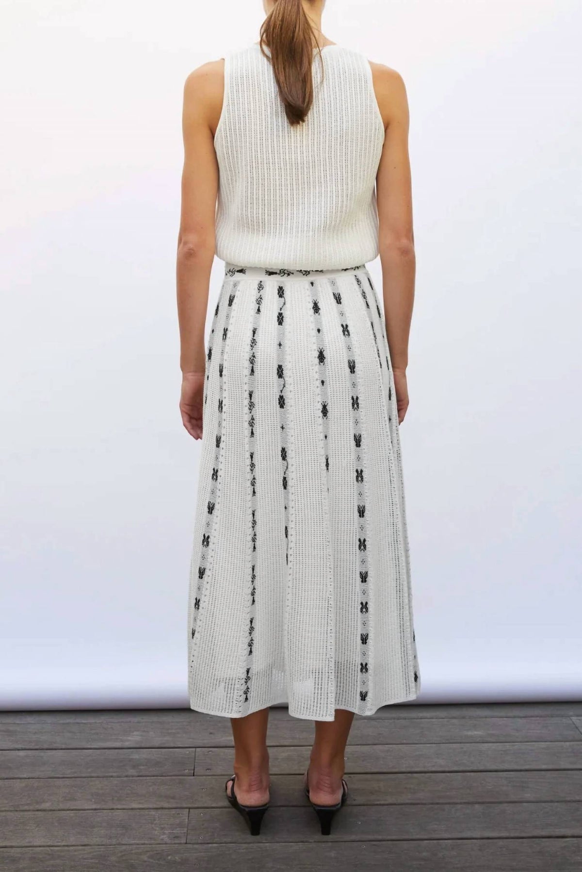 Molli - Ete Pointelle Knit Tank Top