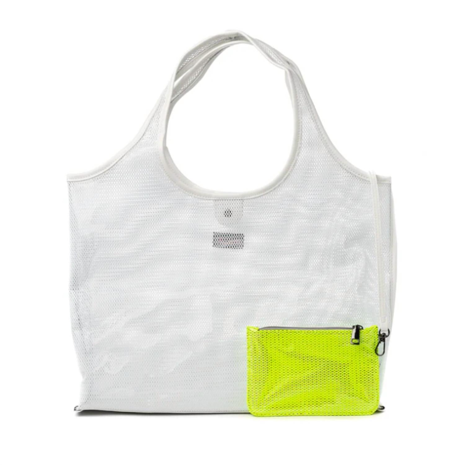HAUTE SHORE Women's Roxy Tote Bag in white - women's bag - detail view