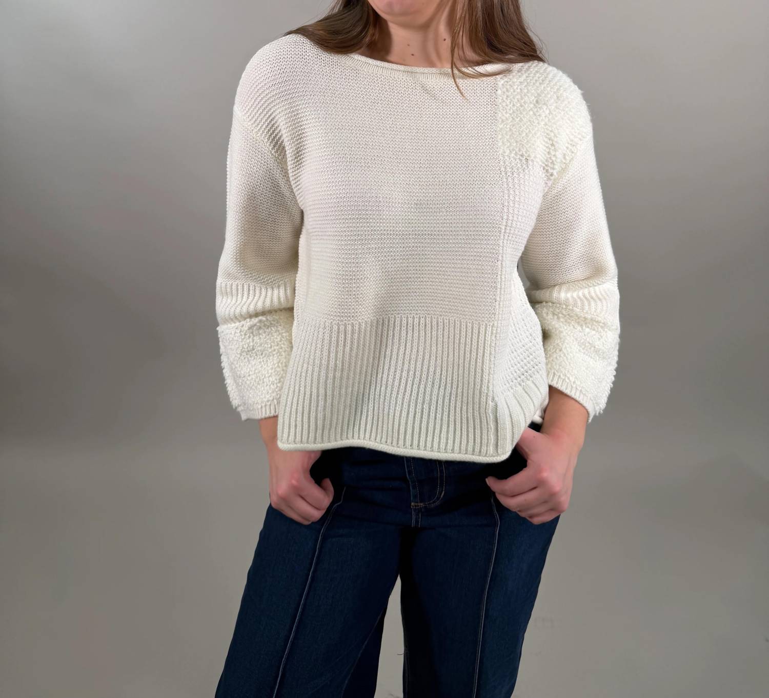 Olivia By Habitat - Textured Block Sweater