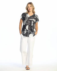 Jess & Jane - V-neck Top