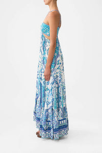 Camilla - Gathered Cut Out Dress