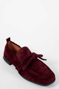 Homers - Women's Lena Crosta Velvet Flats
