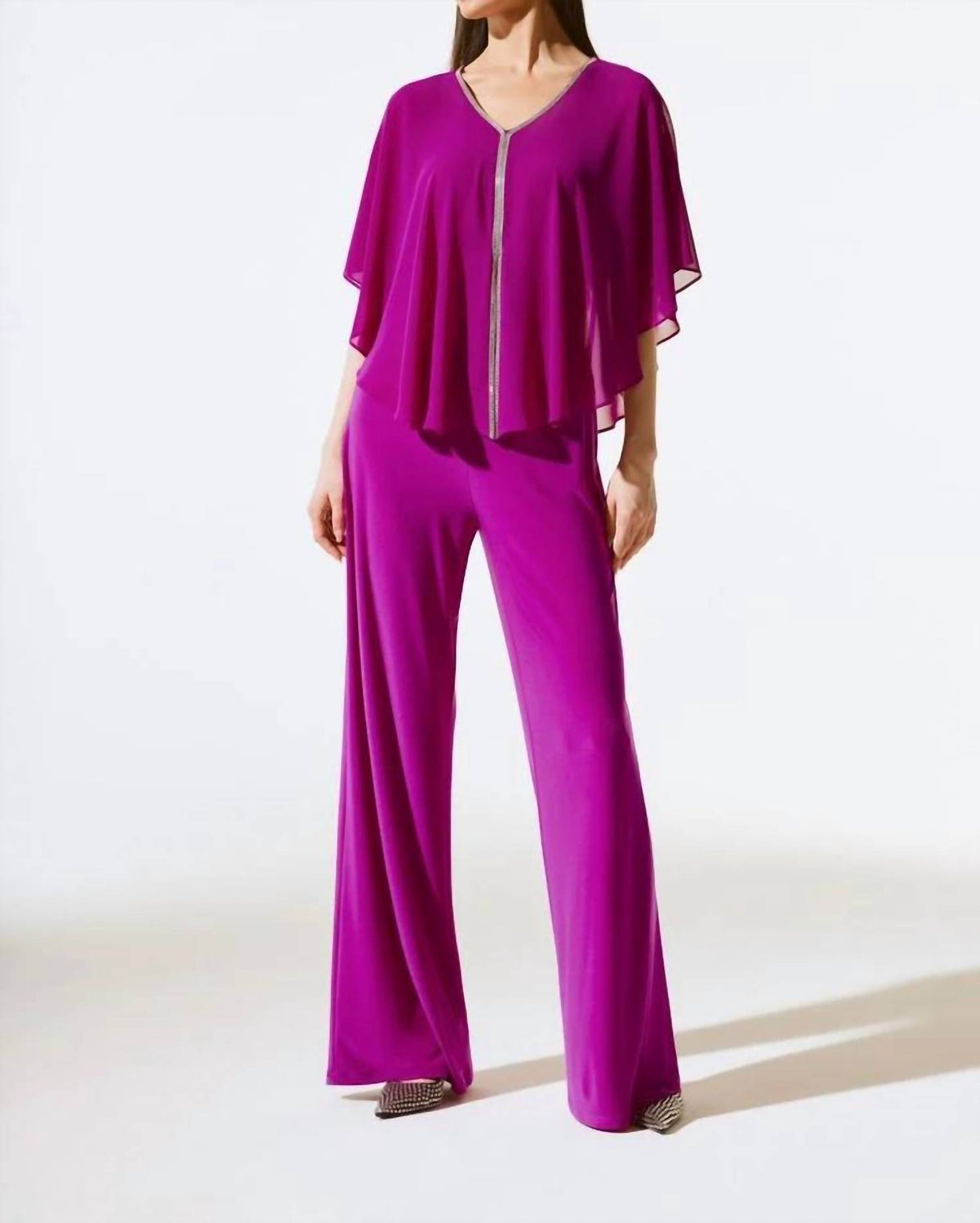 Joseph Ribkoff - Chiffon Poncho Top