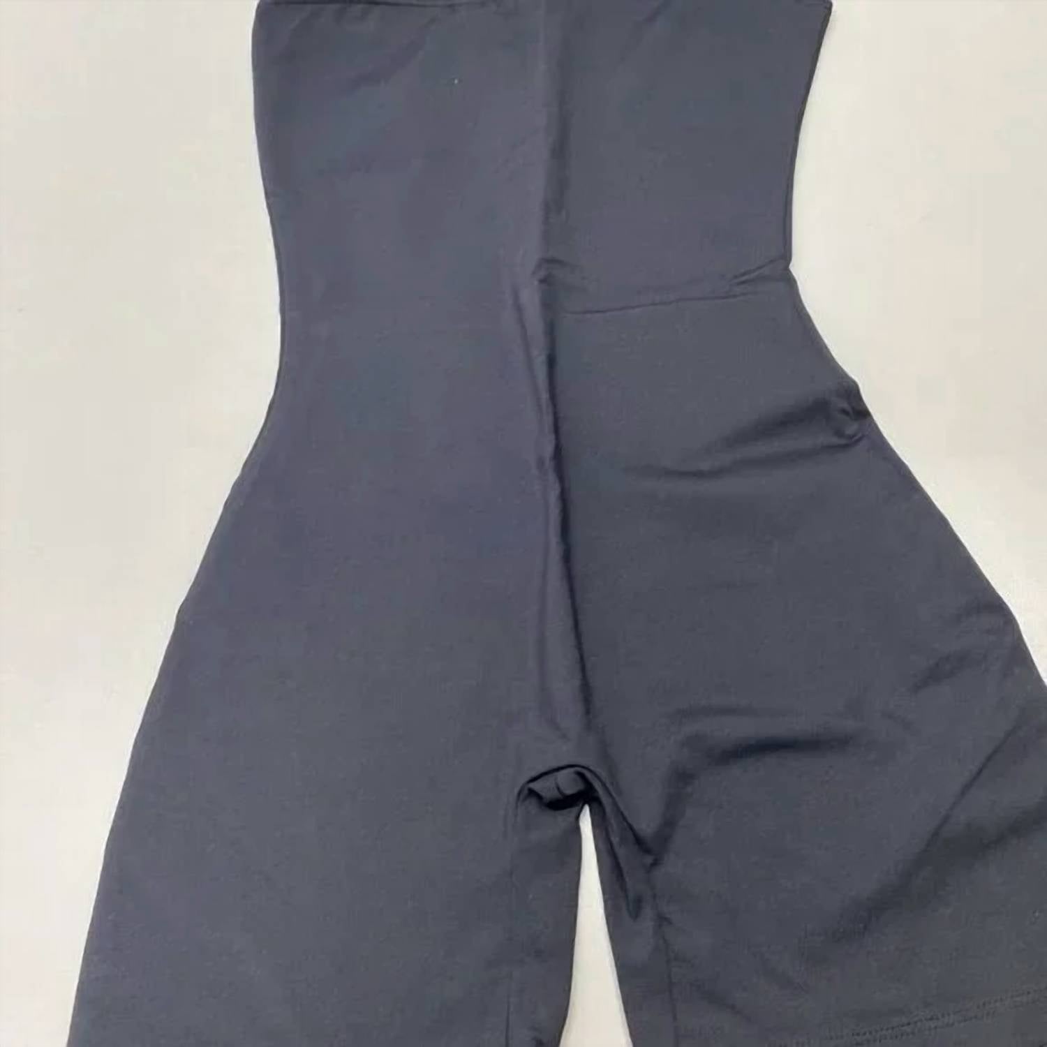 Stript - Cassie One-shoulder Biker Bodysuit