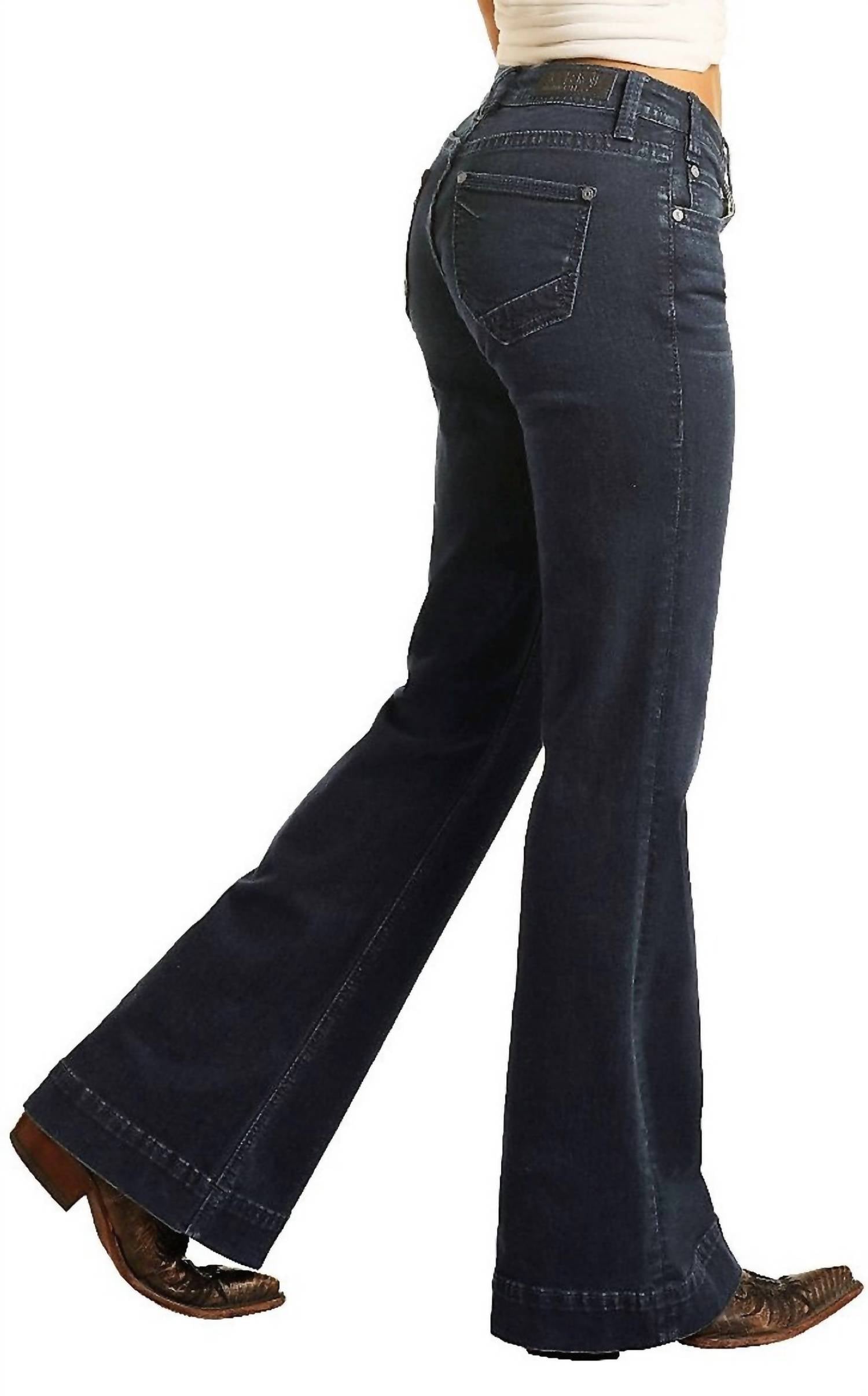 Rock & Roll Denim - Women's Mid Rise Extra Stretch Jean