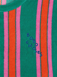 Bobo Choses - Stripe Terry Short Dress