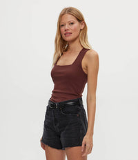 Michael Stars - Maribel Square Neck Tank
