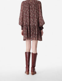 Marron Bethany Mini Dress