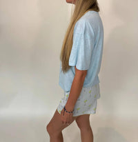 Pj Salvage - Playful Print Feelin Salty Short Sleeve Tee