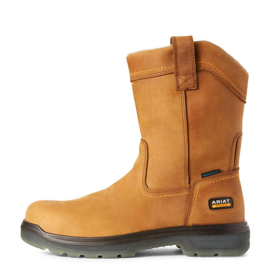 Ariat - MEN'S TURBO PULL-ON H2O WATERPROOF WORK BOOT