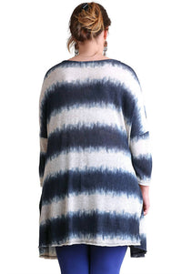 Umgee - Tie Dye Striped Tunic