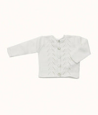 Mamitis Kid's Roma Knit Reversible Pants Set in white - item - view 7