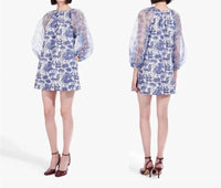 Staud - Garden Balloon Sleeve Dress