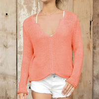 Wooden Ships - Julianna Chunky V- Neck Sweater