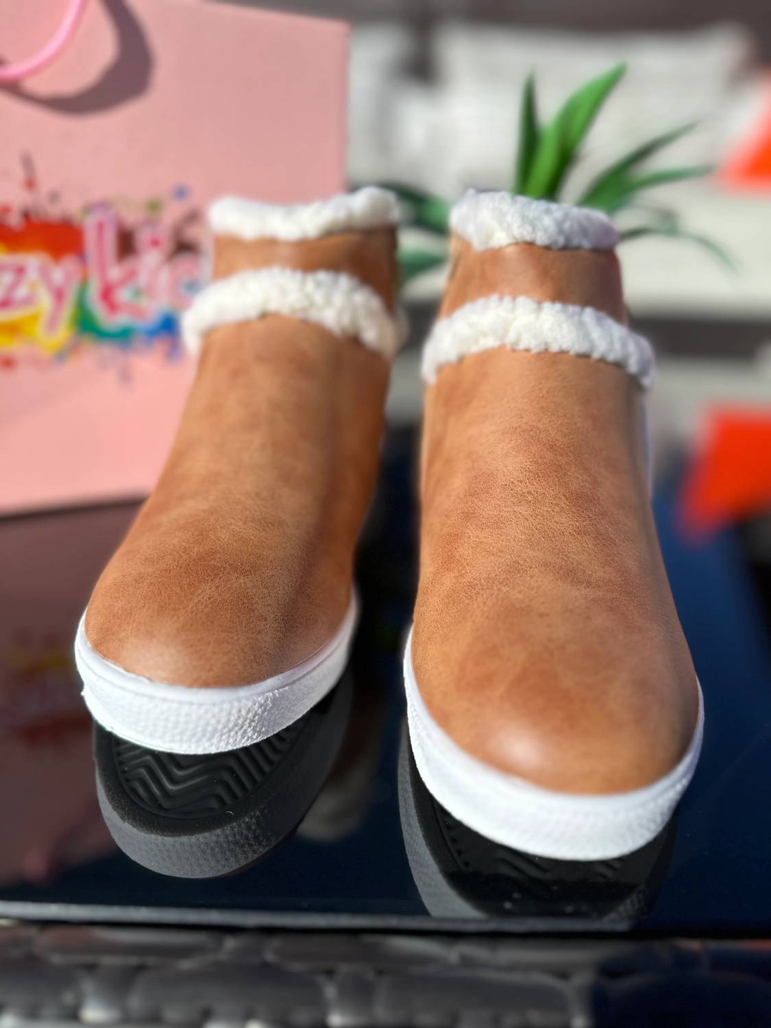 Mars Sky Shoes - Kids Crazy Kicks Furry Winter Booties