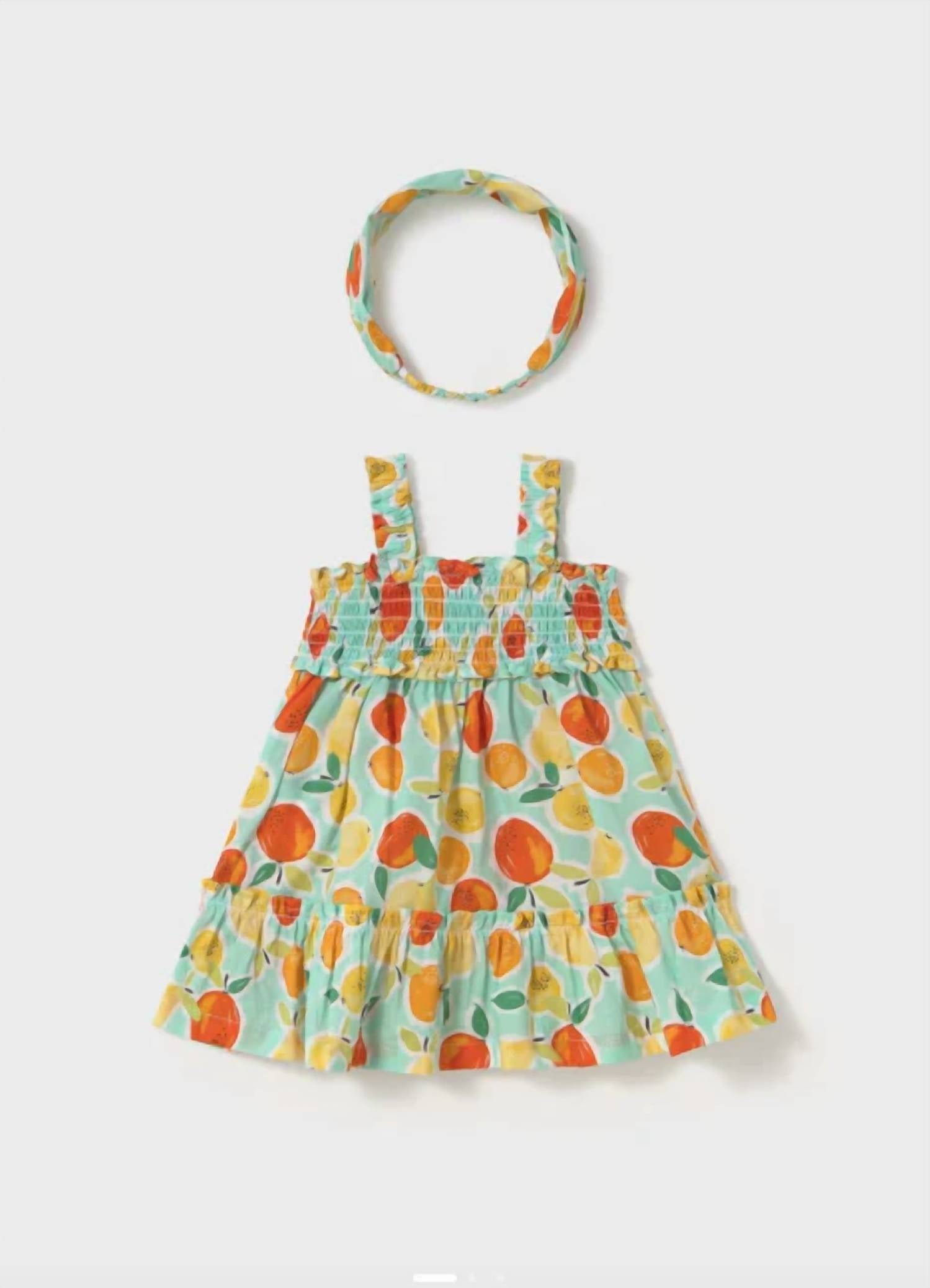 Mayoral - Girl's Two Piece Sundress With Headband