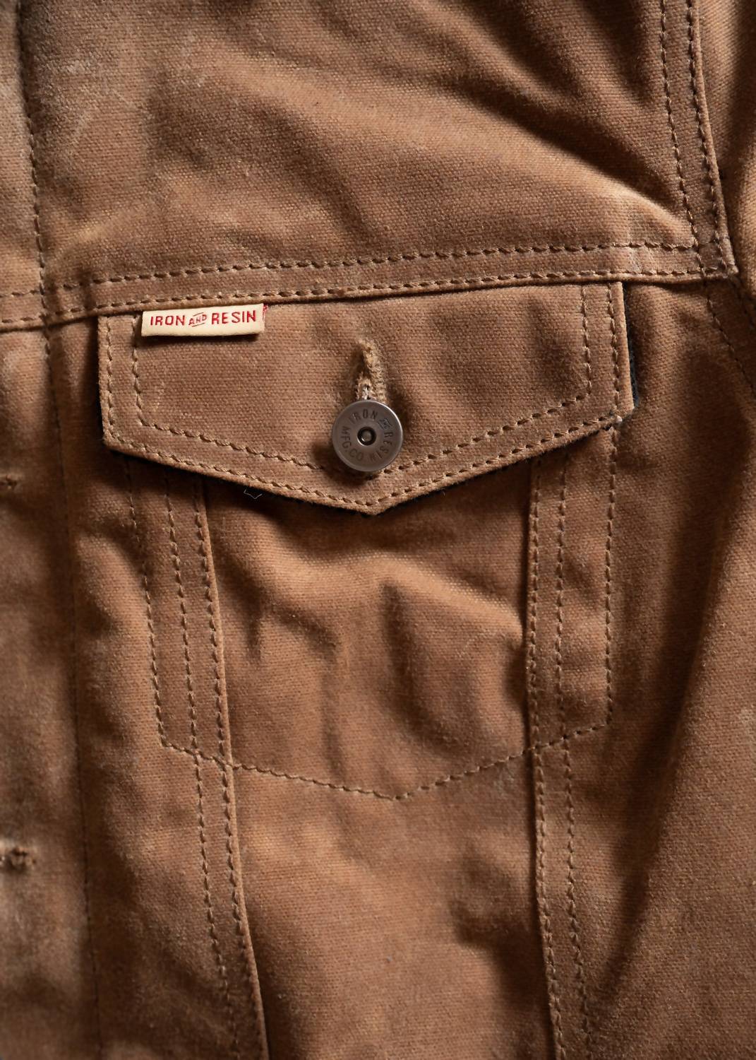 Iron & Resin Scout Jacket in dark tan - women's jacket - view 4