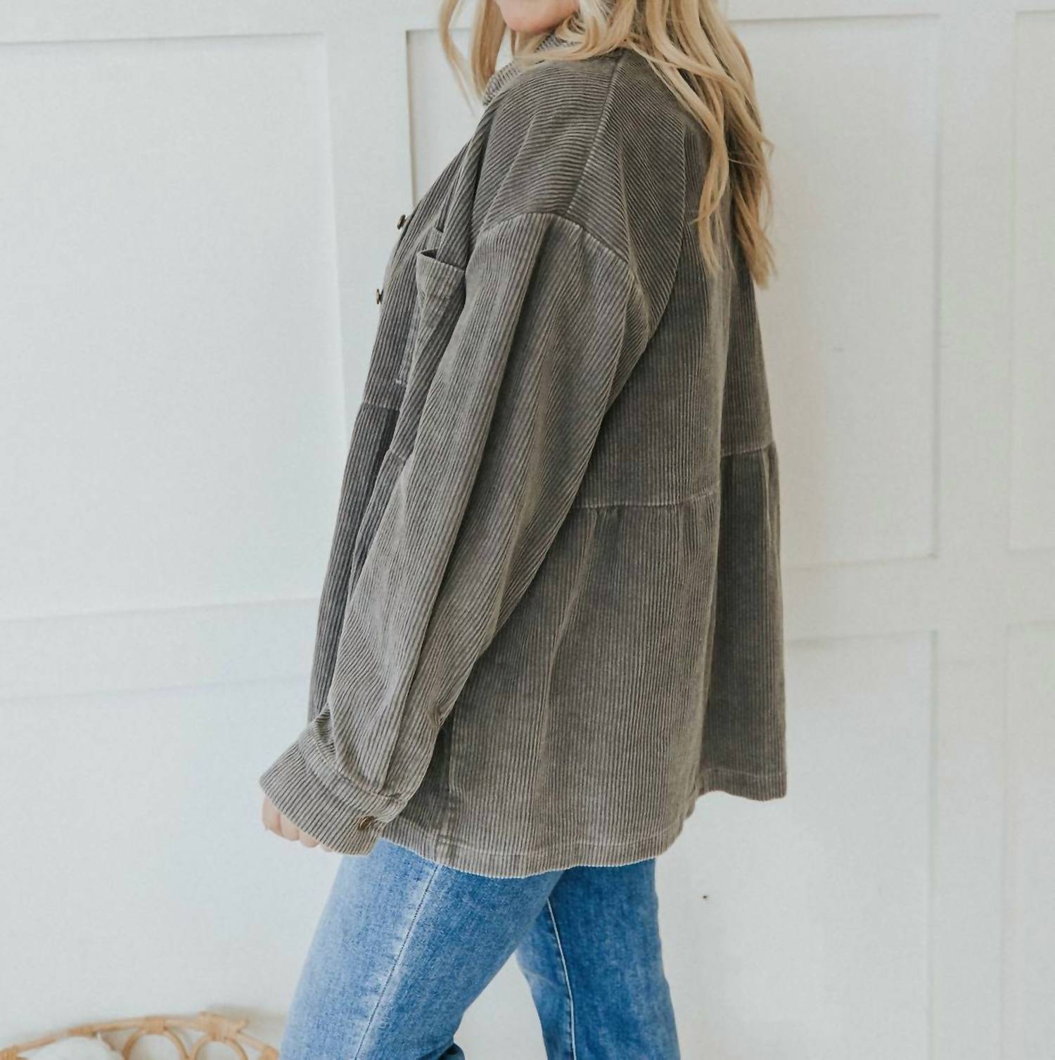 Ee:Some - Dream On Corduroy Shirt