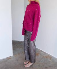 Never A Wallflower - Seeing Stars Turtleneck Sweater