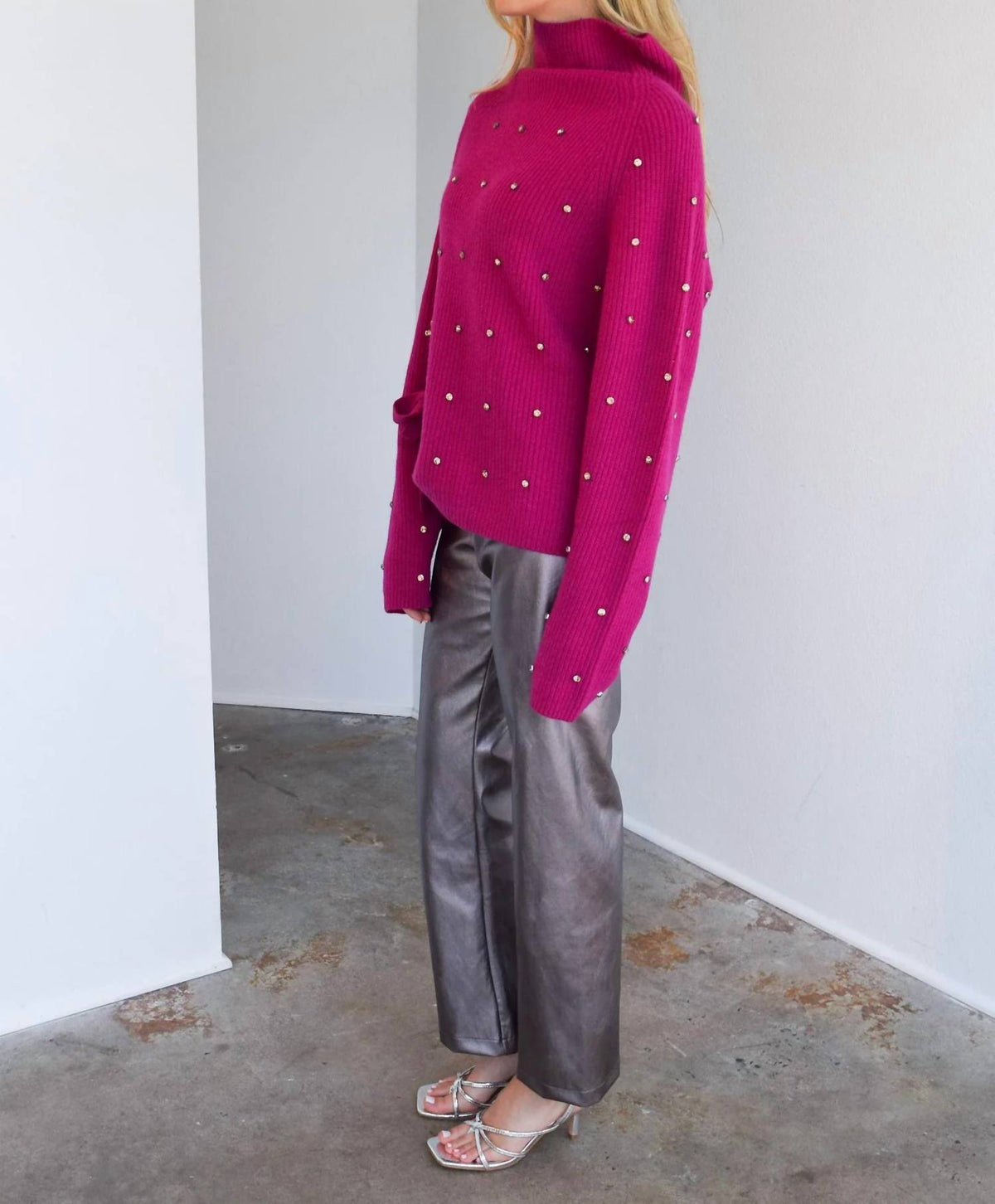 Never A Wallflower - Seeing Stars Turtleneck Sweater