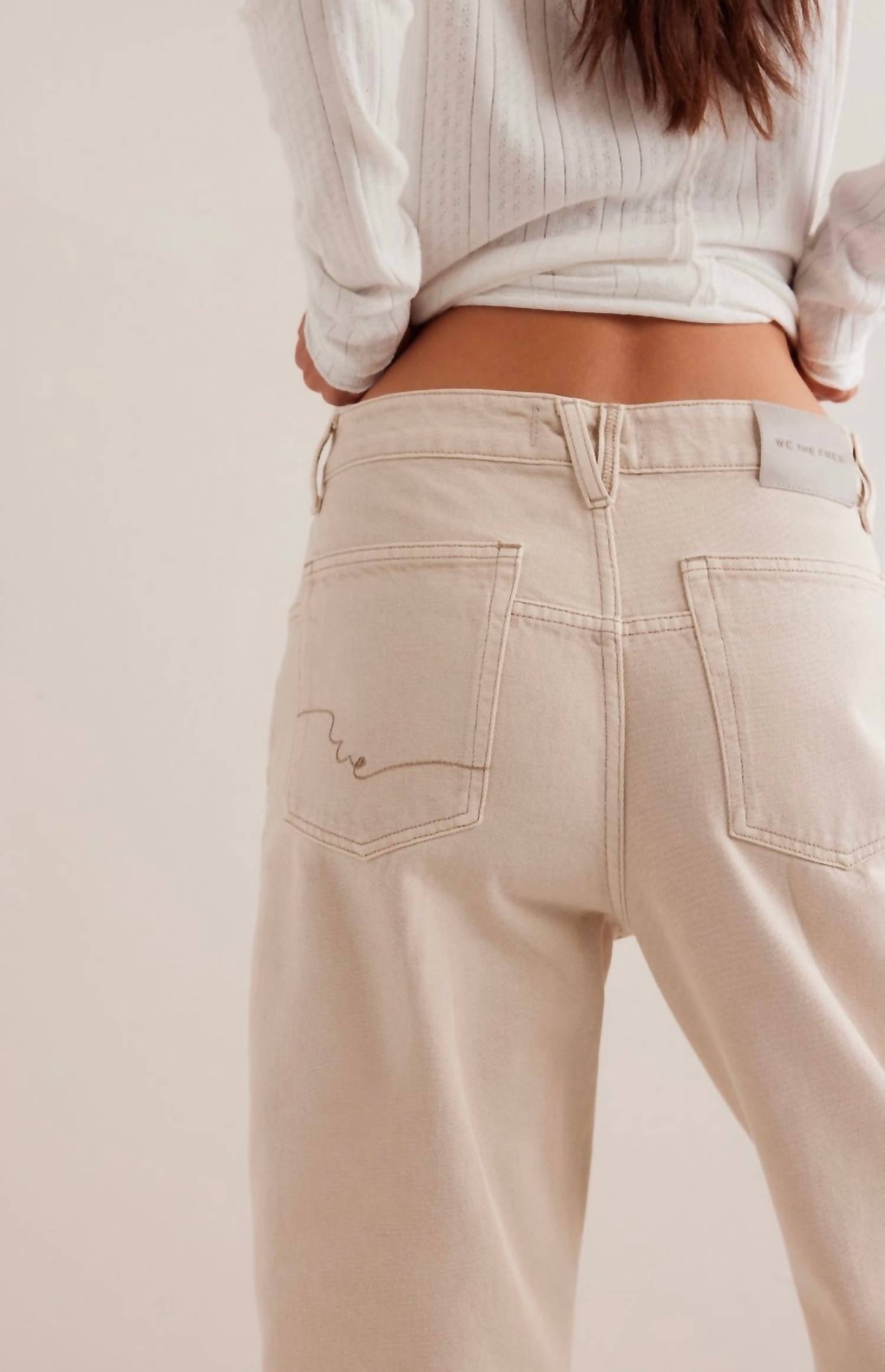 Free People - We The Free Deep Trance Dropped Boyfriend Jeans