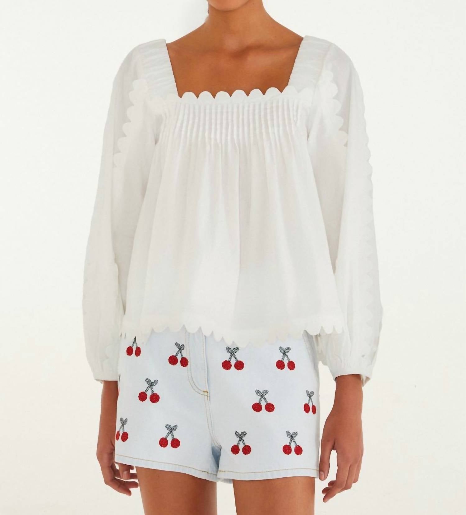 Farm Rio - Long Sleeve Blouse