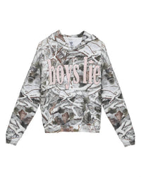 Boys Lie - Racer Patched Graphic Hoodie