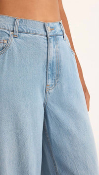 Z Supply - Mia Loose Wide Leg Denim Pant