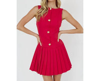 One And Only Collective - Fitted Bodice Mini Dress
