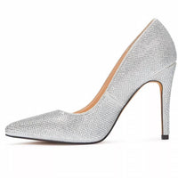 Andrea - Women's High Heels With Rhinestones